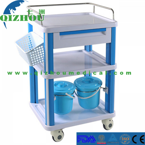 ABS Hospital Equipment Treatment Trolley