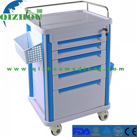 ABS Hospital Mulit-Function Medication Trolley