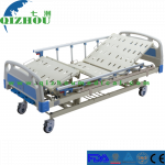 ABS Manual Three-rocker Nursing Bed Integral Lifting Multifunctional Hospital Bed