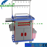 ABS Medical Trolley Mobile Infusion Cart For Hospital