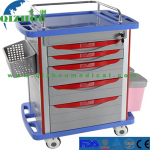 ABS Medicine Delivery Cart For Hospital Use