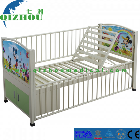 Beautiful Cute Manual Nursing Medical Children Kids Bed