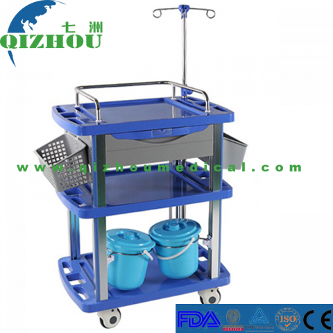 Best Price Hospital Nursing Medical ABS Treatment Trolley