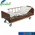 Precio barato tres funciones de enfermería muebles médicos cabeza de madera cama de cuidado en el hogar