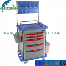 China ABS Medical Anesthesia Hospital Cart Anesthesia Trolley