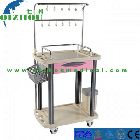 China Businesses Wholesale Infusion Treatment Trolley Practical Environmentally Friendly Infusion Vehicle
