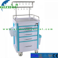 China Manufacturer Hospital Emergency Infusion Cart Medical Injection Nursing Trolley Price