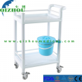 Chinese Manufacturer White Hospital ABS Full Drawer Medical Treatment Trolley