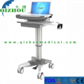 Chariot d'ordinateur portable d'hôpital médical de produits de qualité d'exportation