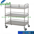 Factory Direct Price Stainless Steel Medical Instrument Apparatus Trolley