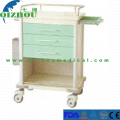 Good Quality Hospital Plastic Steel Medical Trolley Factory