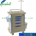 Hospital Clinic Medical Emergency Infusion Treatment Trolley Cart Transfusion Trolley For Patients