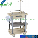 Hospital Equipment High Quality ABS Multi Use Medical Treatment Trolley