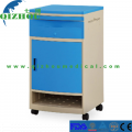 Hospital Furniture ABS Bedside Medical Storage Cabinet on Wheels