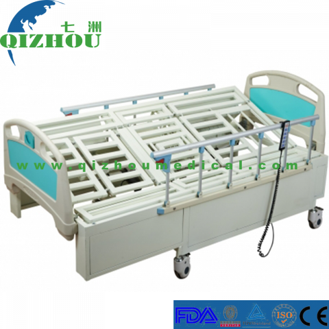 Hospital Furniture Electric Multifunctional Hospital Turing Patient Over Bed