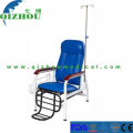 Mobiliário hospitalar Cadeira de transfusão de pacientes, cadeira de infusão com pólo IV