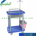 Hospital Medical Nursing ABS Treatment Instrument Clinic Equipment Infusion Trolley