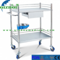 Hospital Stainless Steel Instrument Treatment Dressing Trolley