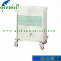 Hot Sale Medical Steel and Plastic Emergency Trolley