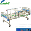 In Stock Hospital Furniture Hot Sale Good Quality ABS Single Crank Manual Bed