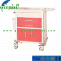 Luxury Plastic Steel Emergency Nursing Trolley