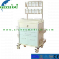 Luxury Steel and Plastic Anesthesia Trolley Medical Cart