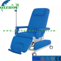 Cadeira hospitalar ajustável para doador de sangue médico de função manual