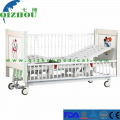 Cama médica ajustable para niños de hospital con tobogán con sistema de frenos central