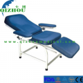 Silla para donantes de diálisis manual para extracción de sangre médica