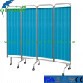 Medical Mobile Green 4-Panel Hopistal Ward Screen