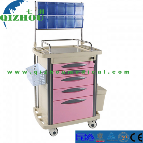 Medical Treatment Anesthesia Trolley, Medical Cart For Anesthesia 
