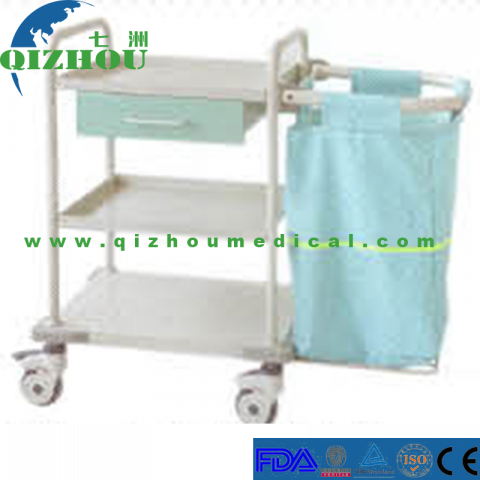 Medical Waste Collecting Trolley Morning Care Trolley Nursing Trolley