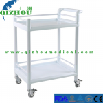 Carrinho médico multifuncional para equipamentos hospitalares ABS