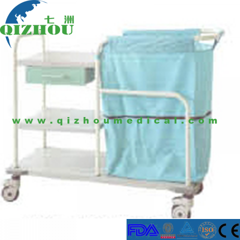 New Design Hospital Furniture Waste Collecting Trolley