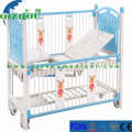 Pediatric Manual Hospital Cartoon Beds Metal Platform Pediatric Department Cute Hospital Children Bed