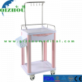 Plastic Infusion Drawer Trolley With Wheels