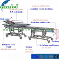 Stainless Steel Frame Double Parts Hospital Operation Connecting Stretcher