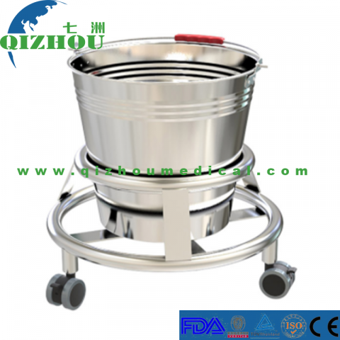 Stainless Steel Medical Kick Bucket For Hospital