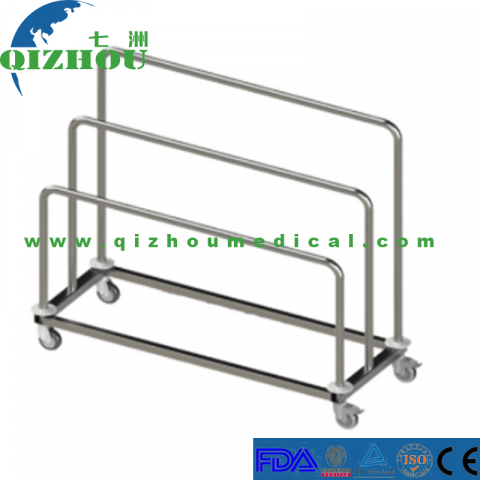 Stainless Steel Paper-Dispenser Trolley For CSSD