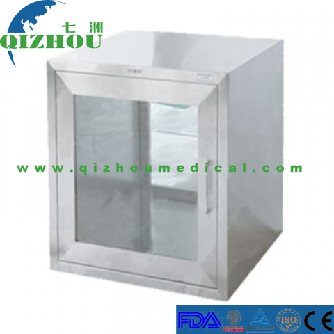 Stainless Steel Pass Box For Cleaning Room Hospital Use