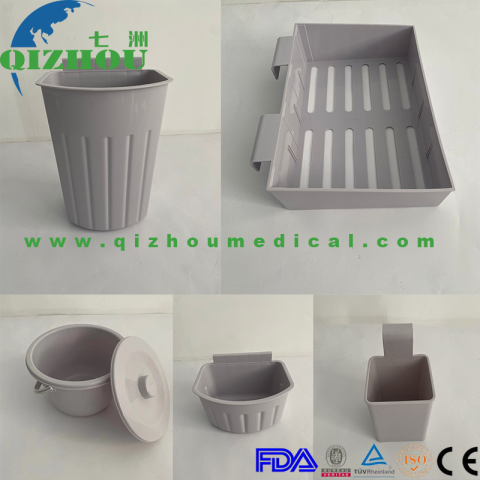 ABS Medical Trolley Side Hanging Basket - Multi Layer Beauty Salon Trolley Accessories