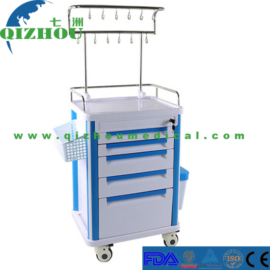 Movable ABS Infusion Trolley Medical Trolley With Wheels - Click Image to Close