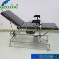 Obstetrics and Gynecology Medical Stainless Steel Flushing Abortion Surgery Private Gynecological Examination Bed