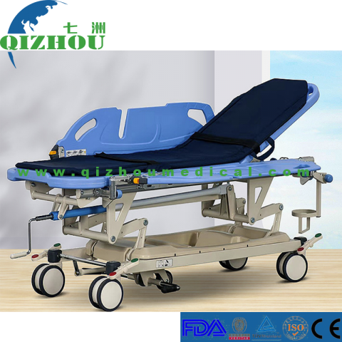 Patient Transfer Flat Car Luxury Surgical Docking Car ABS Panel Lifting Flat Car - Factory Supply Hospital Cart